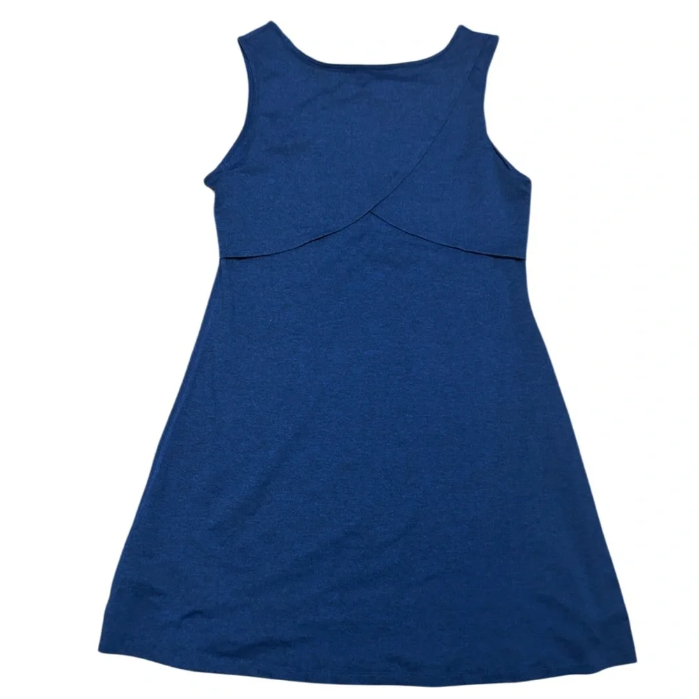 Patagonia W's Sleeveless Seabrook Dress Channel Blue NWT L - Picture 3 of 6